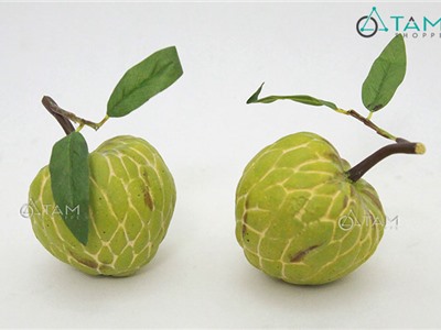 Mô hình quả mãng cầu na giả trang trí số 09